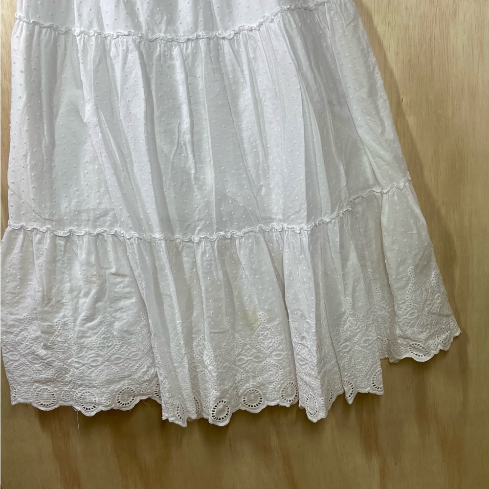 Pietro Brunelli Maternity CHLOÉ Long White Maternity Dress in Cotton Size L - Picture 9 of 14